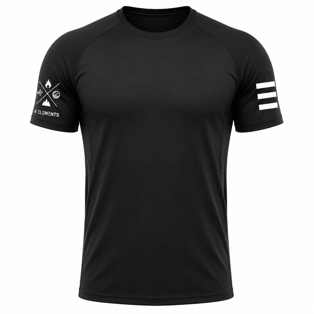 Core Black performance tee